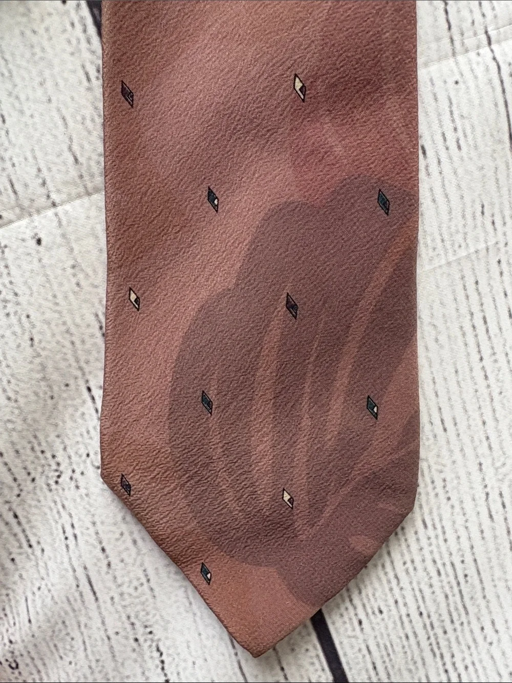 Balmain Silk Tie - Pierre Balmain 100% silk necktie dusty rose